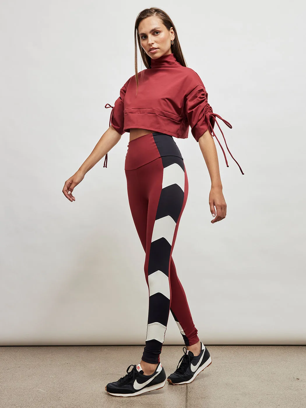 Single Arrow Legging - Granada / Black / Chantilly sold by Carbon38 product image thumbnail 5