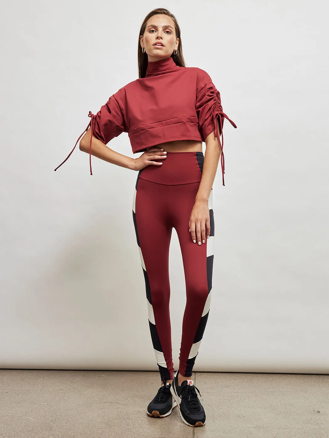 Single Arrow Legging - Granada / Black / Chantilly sold by Carbon38