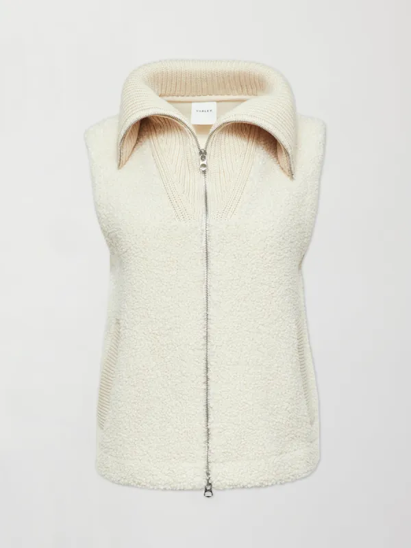 Aspen Gilet - Sandshell sold by Carbon38