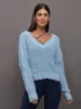 Syd Sweater - Sky Blue sold by Carbon38