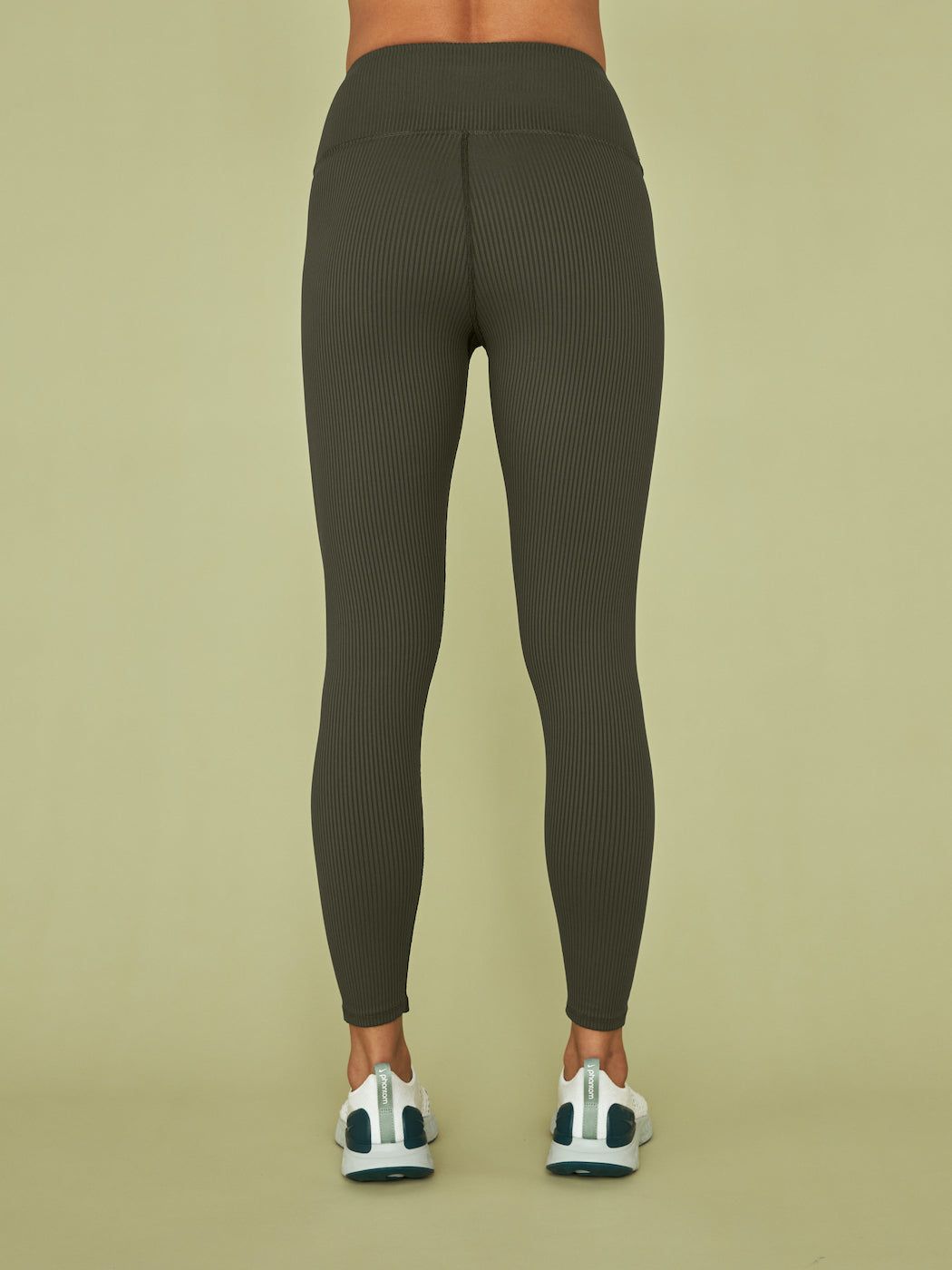 Ribbed 7/8 Legging - Olive sold by Carbon38 product image thumbnail 2