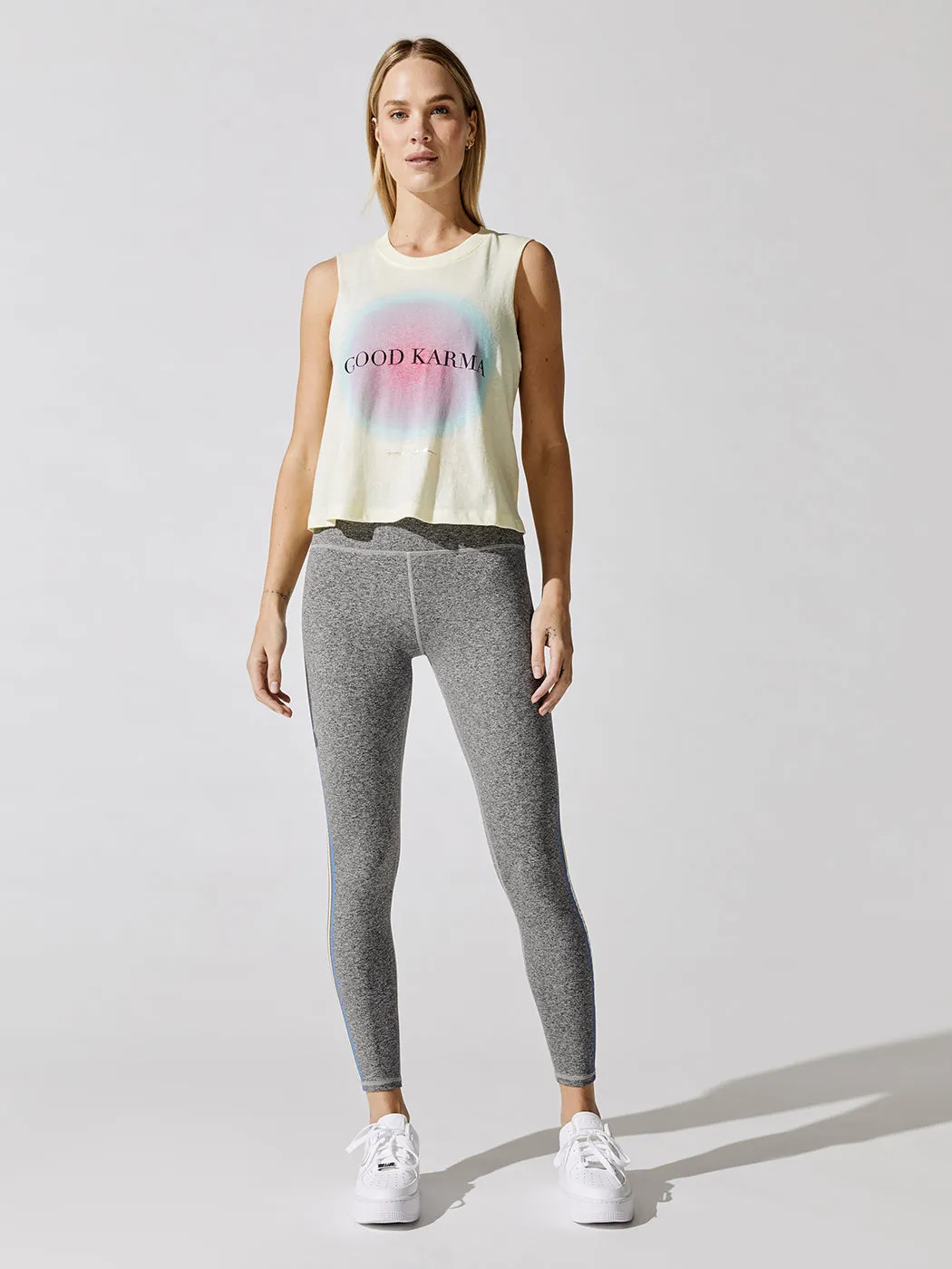 Good Karma Crop Tank - Limoncello sold by Carbon38 product image thumbnail 3