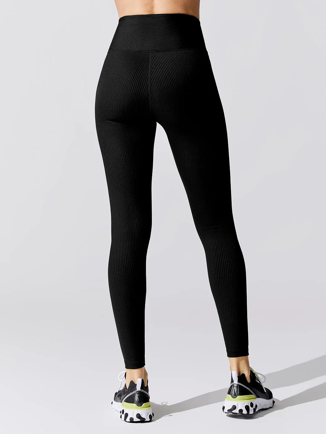 Ribbed Football Legging - Black sold by Carbon38 product image thumbnail 2