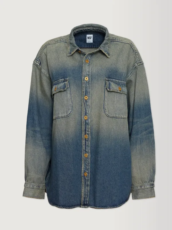 Busy Boyfriend Shirt - Seine Wash sold by Carbon38