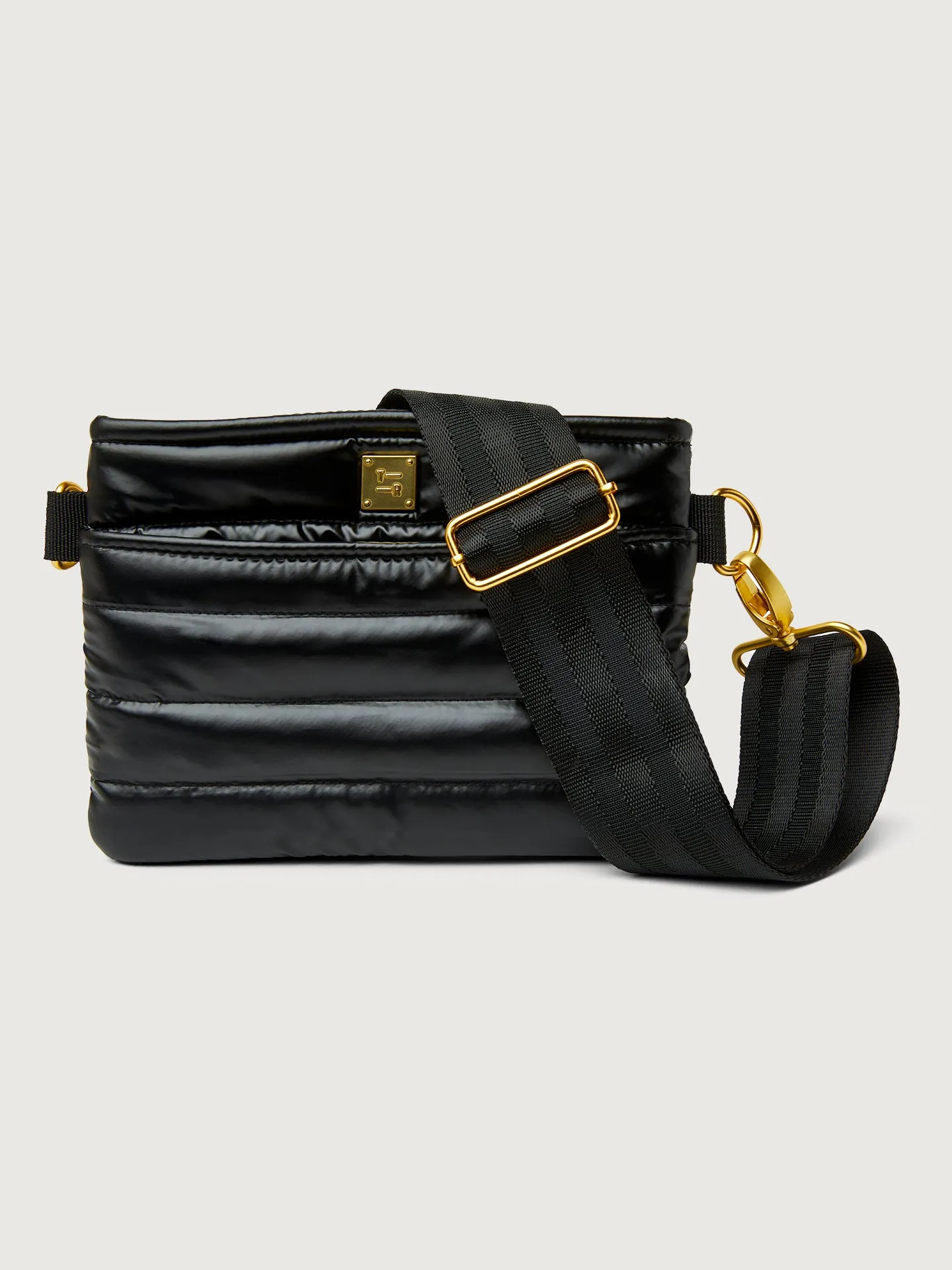 The Original Bum Bag Crossbody - Pearl Black / Black Web/Gold hardware sold by Carbon38 product image thumbnail 2