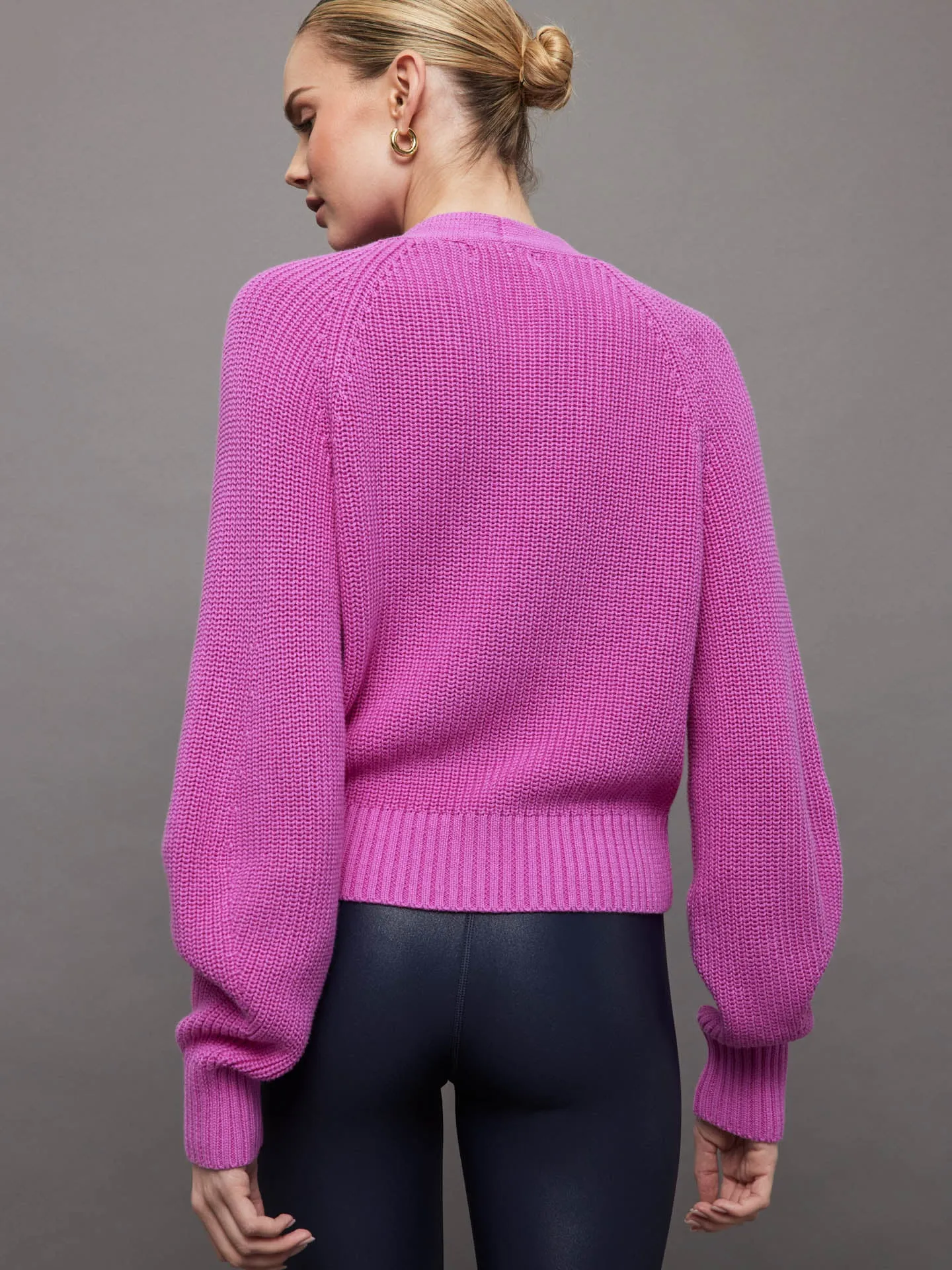 Rumi Shaker Cardigan - Orchid sold by Carbon38 product image thumbnail 3
