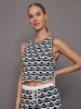 Woodstock Viva Crochet Top - Multi Scallop sold by Carbon38