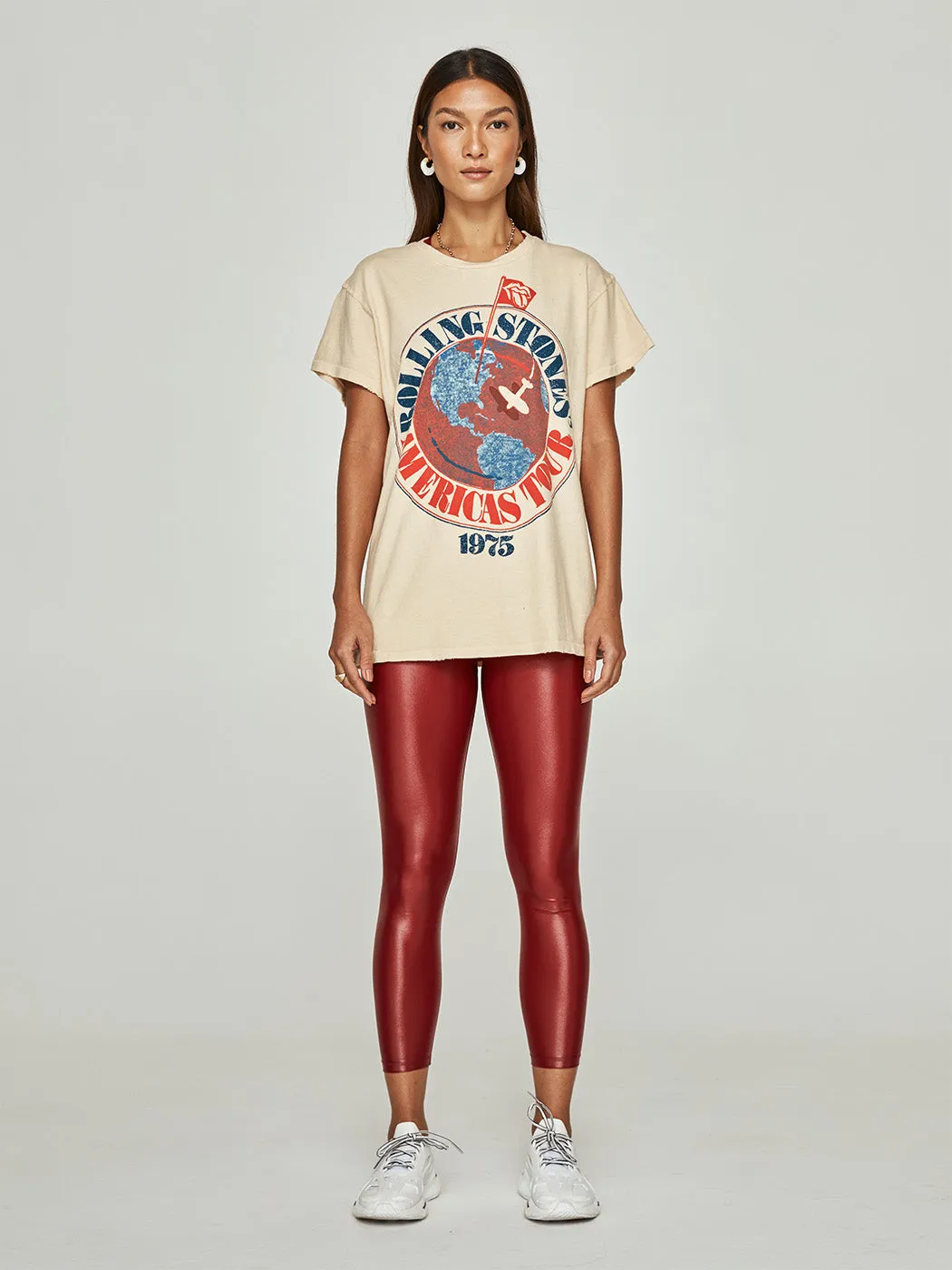 Rolling Stones 1975 Unisex Tee - Sunbleach sold by Carbon38 product image thumbnail 5