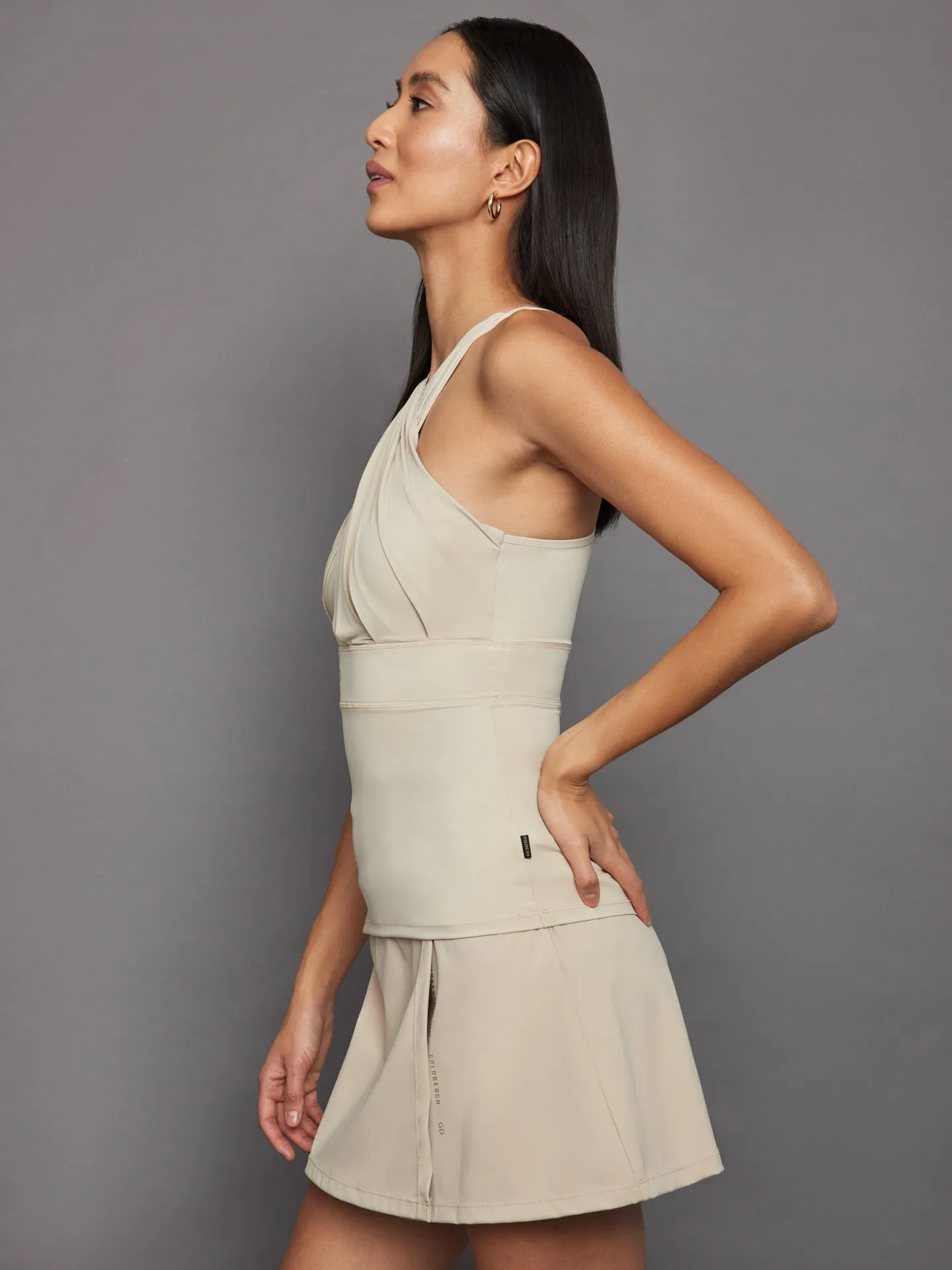 Art Tank Top - White Sand sold by Carbon38 product image thumbnail 4