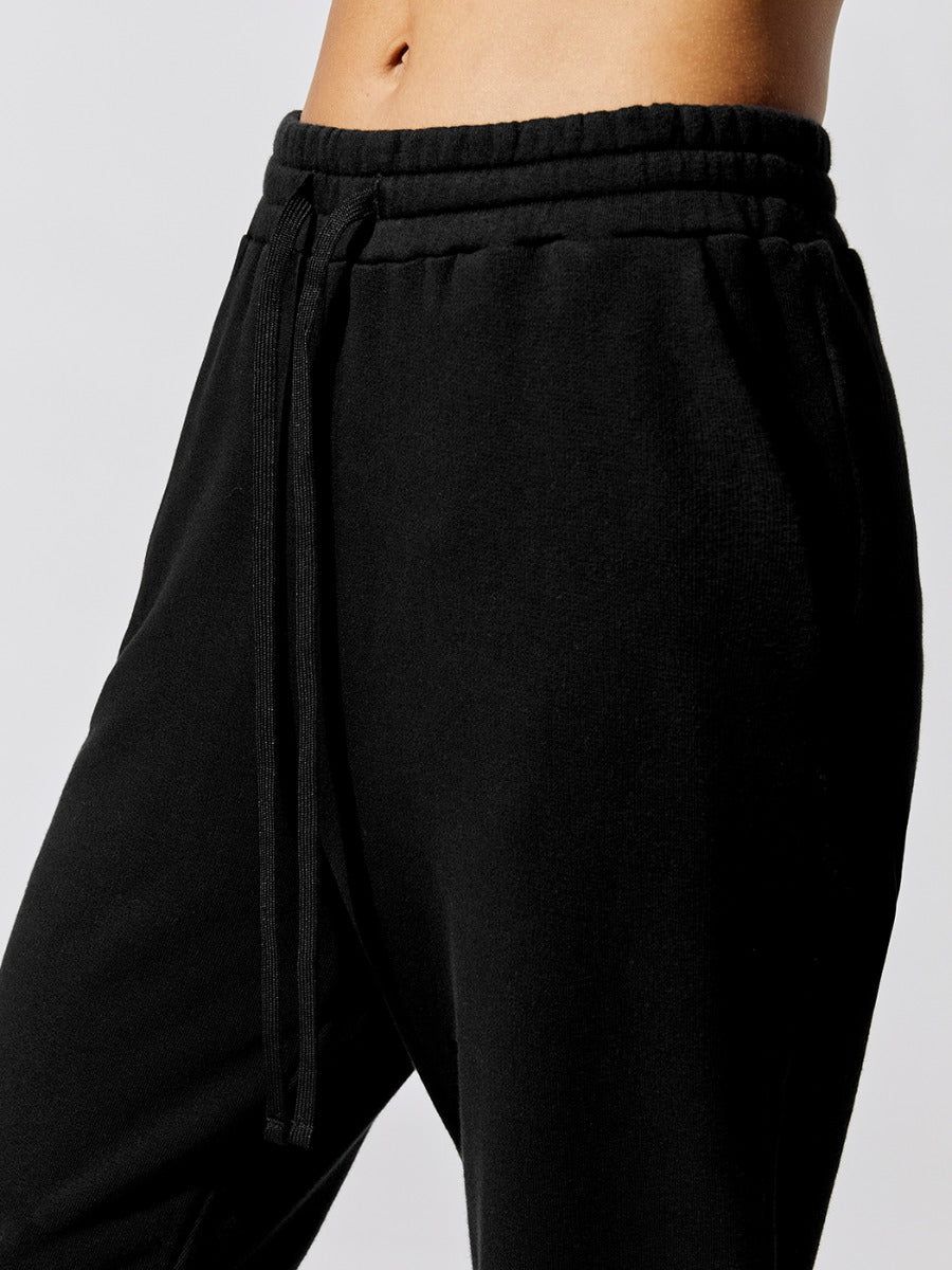 French Terry Jogger Pant - Black sold by Carbon38 product image thumbnail 3