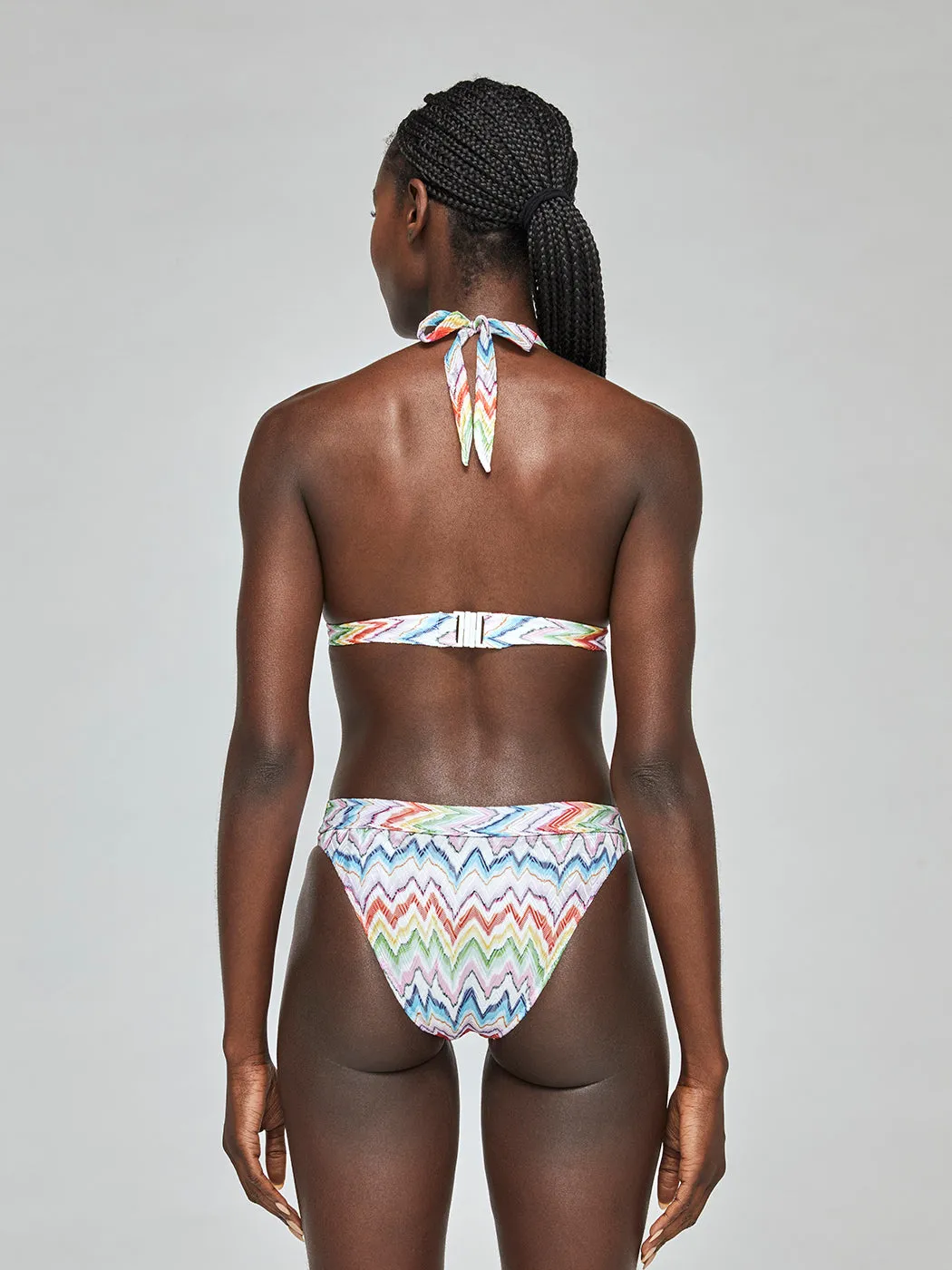 Bikini - Chevron Multi Zig Zag Stampa Chevron sold by Carbon38 product image thumbnail 4