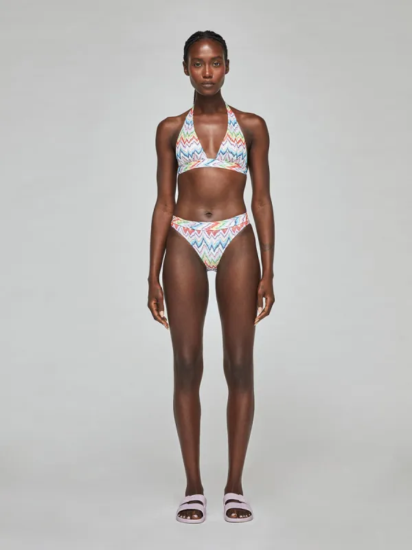 Bikini - Chevron Multi Zig Zag Stampa Chevron sold by Carbon38