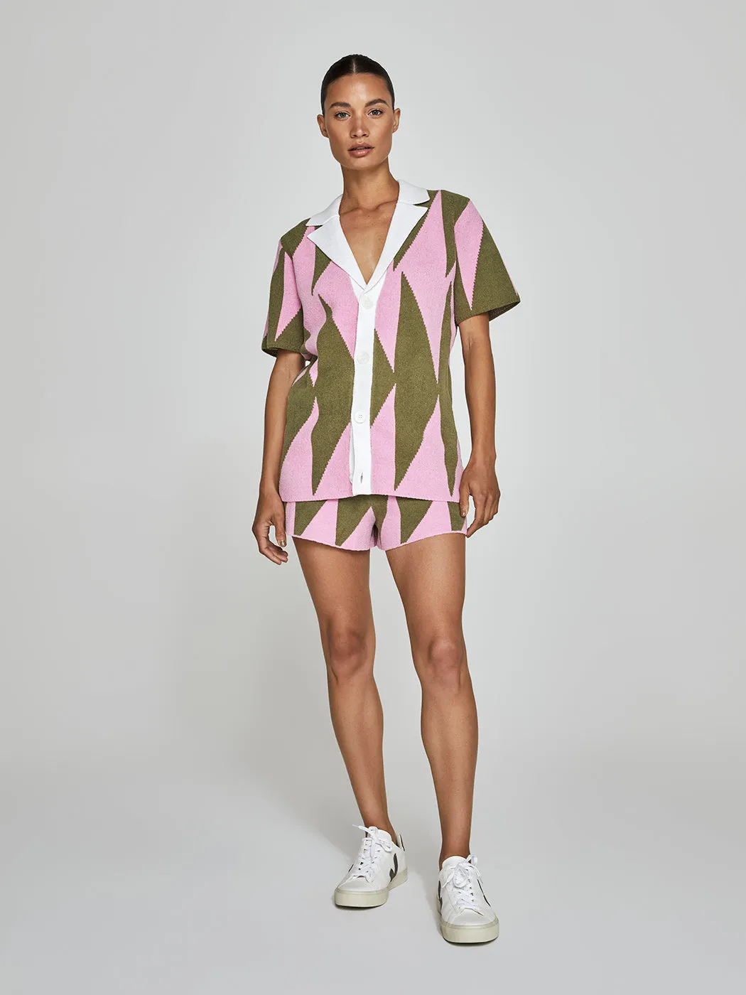 Lei Shirt - Pink & Green sold by Carbon38 product image thumbnail 3