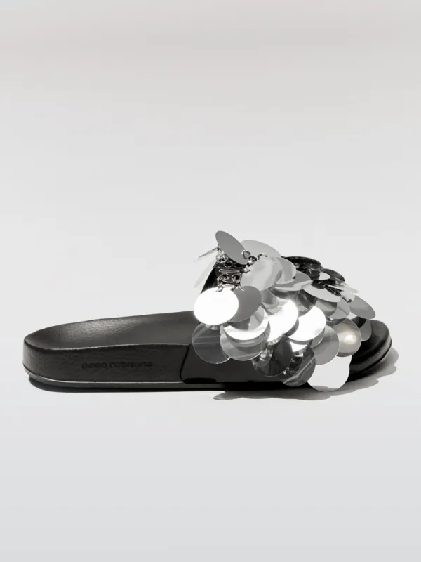 Sparkle Sandal - Silver made by Paco Rabanne