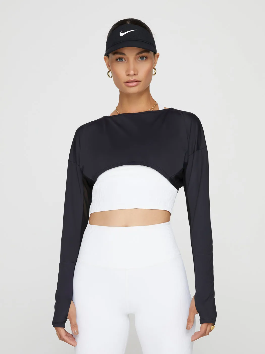 Supercrop - Black sold by Carbon38