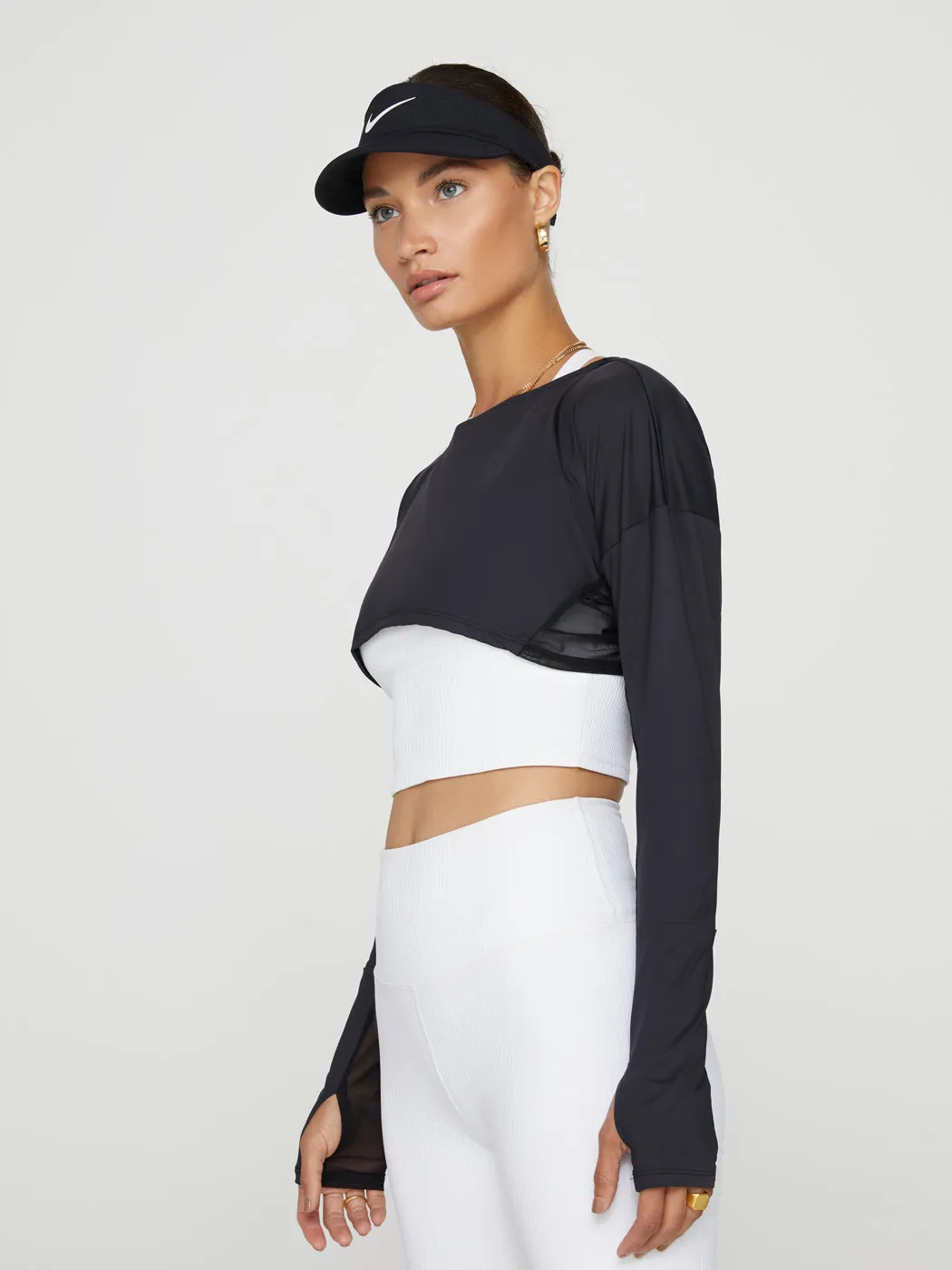 Supercrop - Black sold by Carbon38 product image thumbnail 5