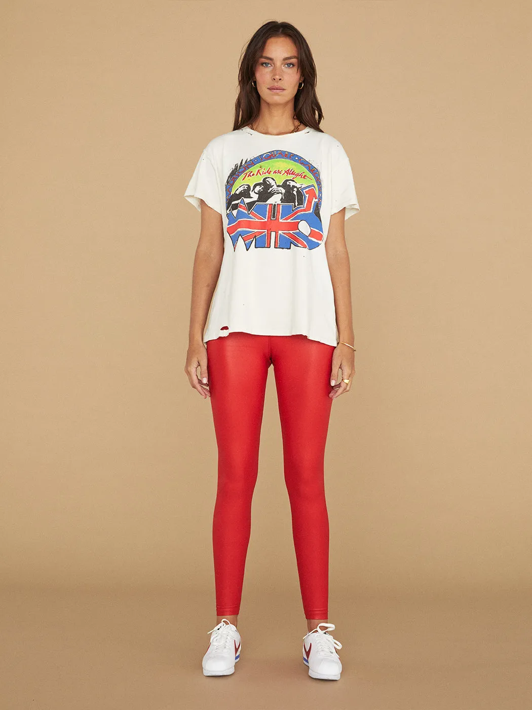 The Who Long Live Rock Destroyed Tee - Vintage White sold by Carbon38 product image thumbnail 5