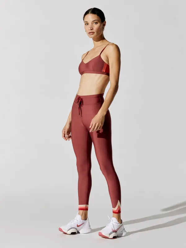 Delmira Midi Pant - Red sold by Carbon38