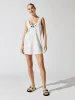 Mini Shift Dress - Off White Linen sold by Carbon38