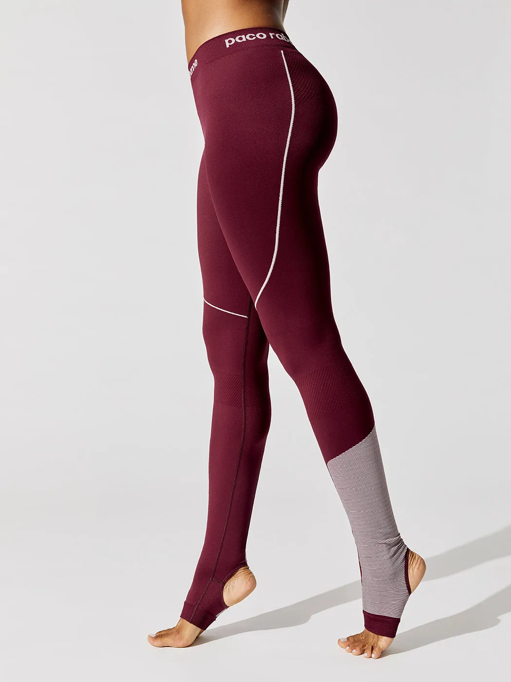 Pantalon Stirrup Leggings - Bordeaux-Rose sold by Carbon38 product image thumbnail 2