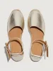 Glyn Espadrille - Light Gold sold by Carbon38