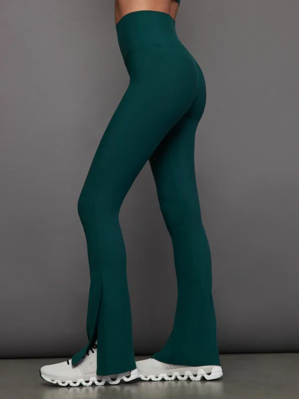 Split Bootcut Legging in Melt - Ponderosa Pine sold by Carbon38