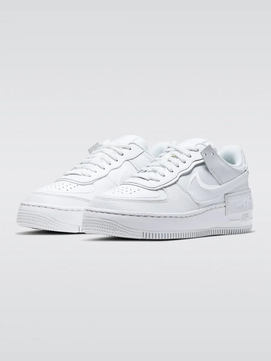 Nike Air Force 1 Shadow - White-White White sold by Carbon38 product image thumbnail 2
