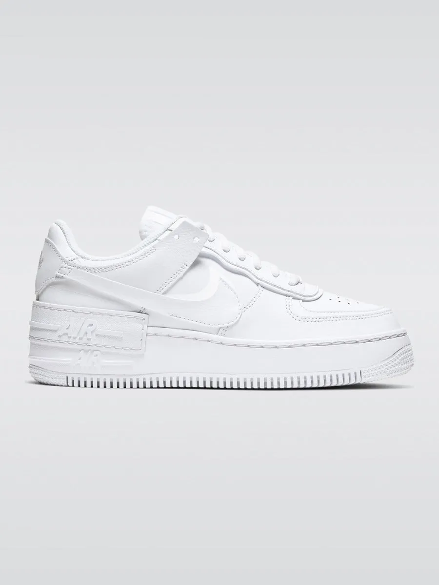 Nike Air Force 1 Shadow - White-White White sold by Carbon38