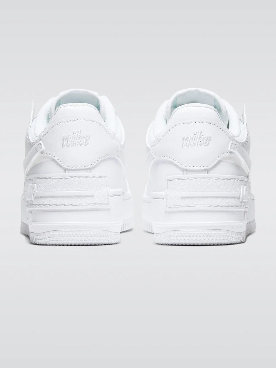Nike Air Force 1 Shadow - White-White White sold by Carbon38 product image thumbnail 4