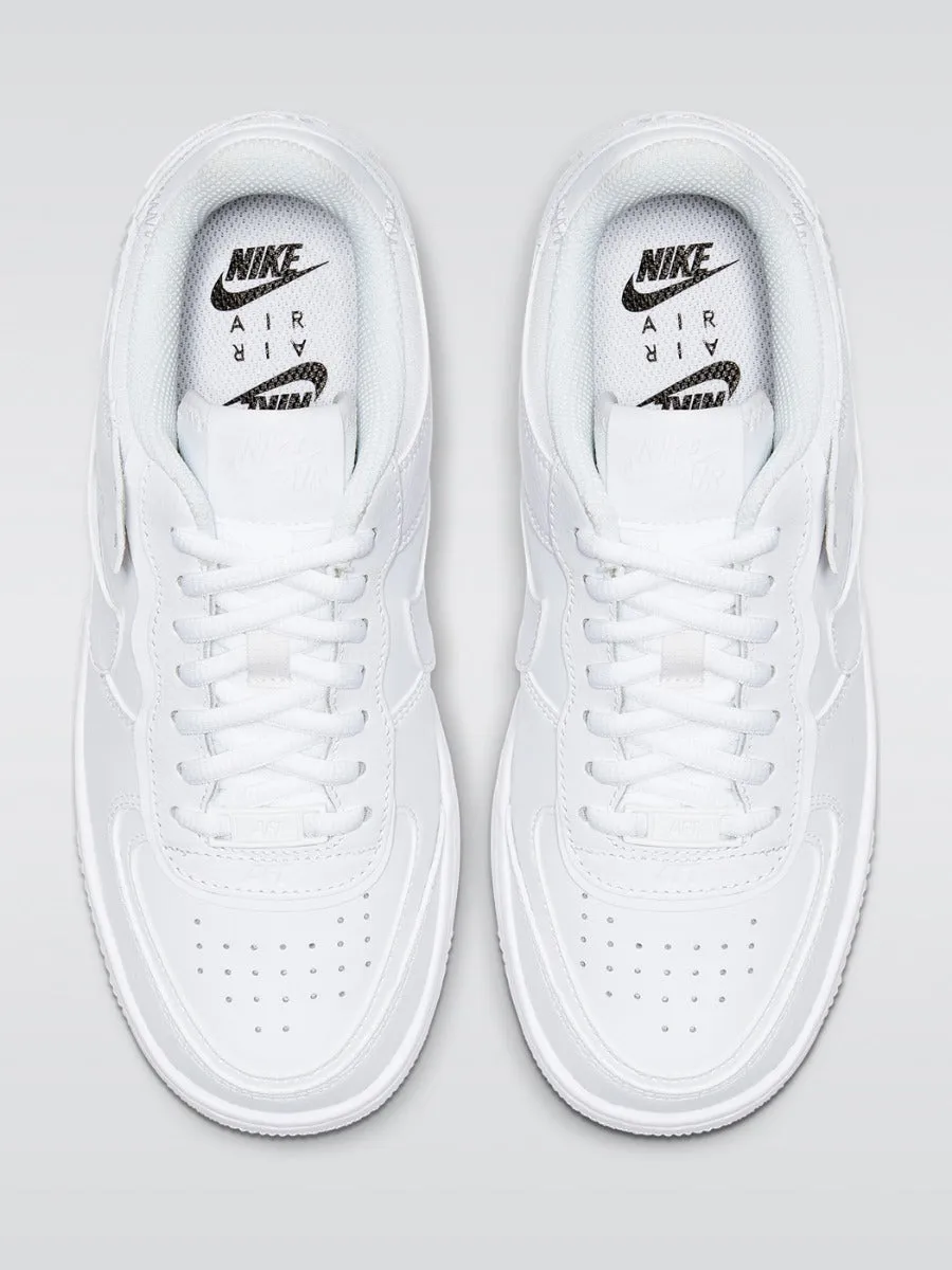Nike Air Force 1 Shadow - White-White White sold by Carbon38 product image thumbnail 3