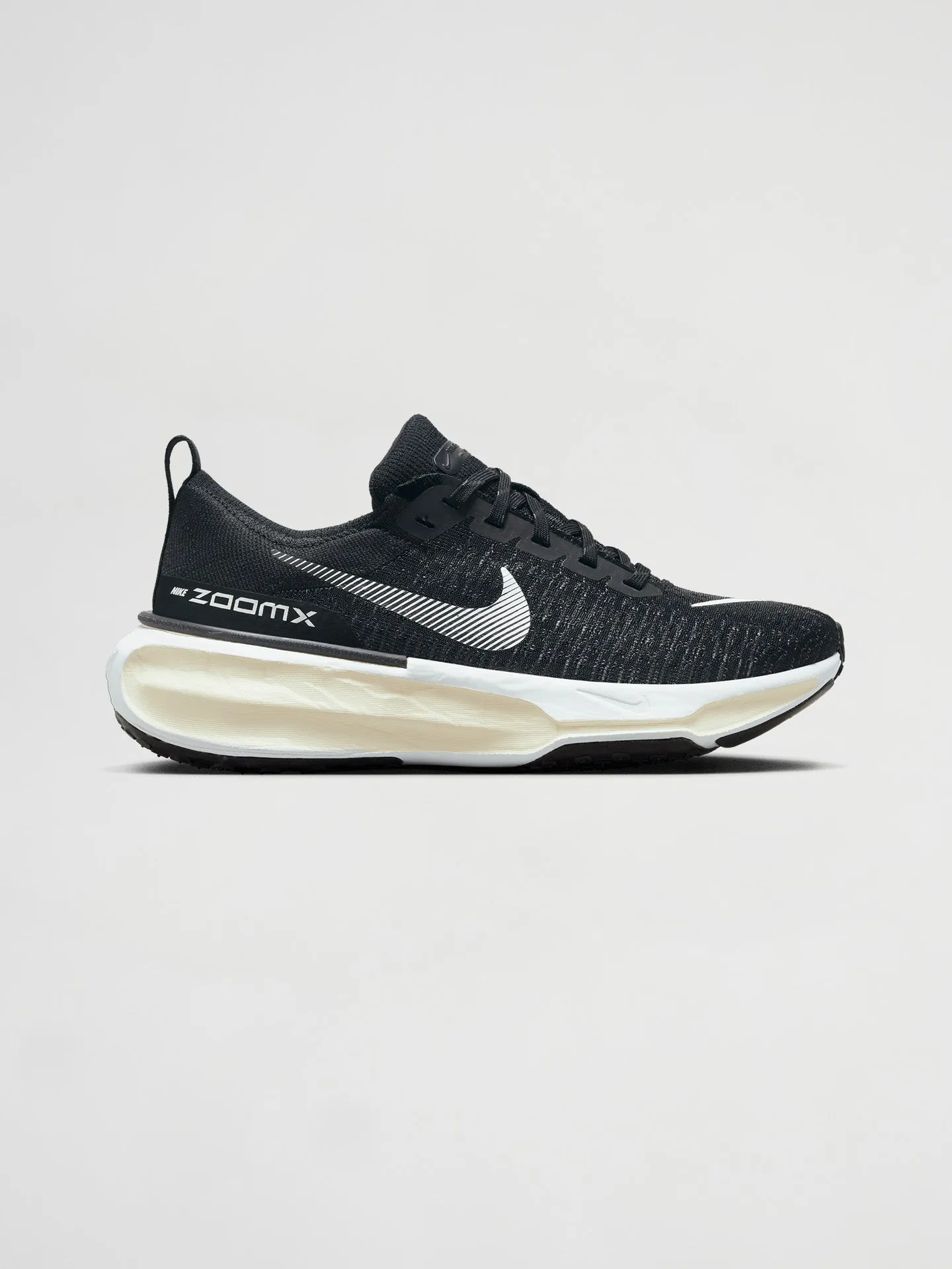 Wmns Zoomx Invincible Run Fk 3 - BLACK/WHITE-DARK GREY-WHITE sold by Carbon38
