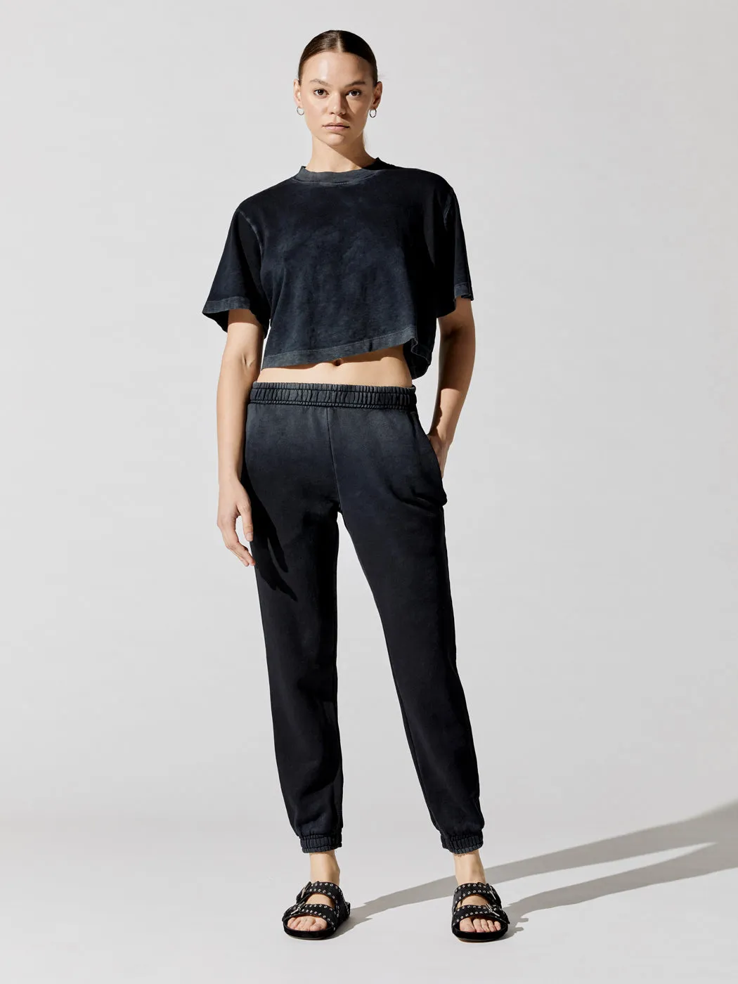 Brooklyn Sweatpant - Vintage Black sold by Carbon38