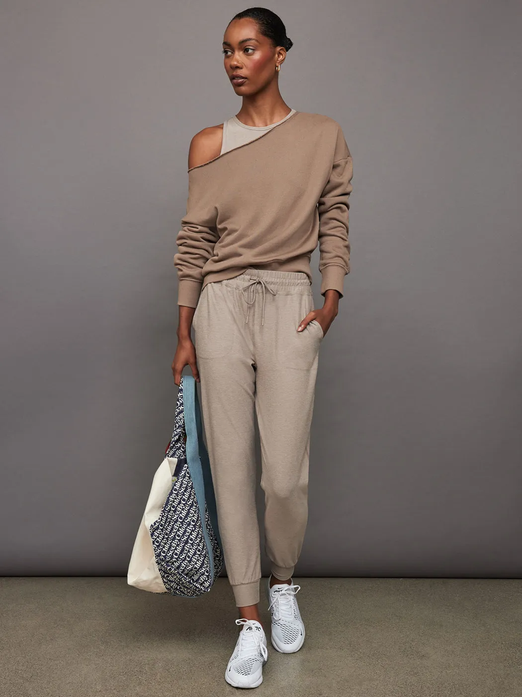 Spacedye Commuter Midi Jogger - Birch Heather sold by Carbon38 product image thumbnail 5