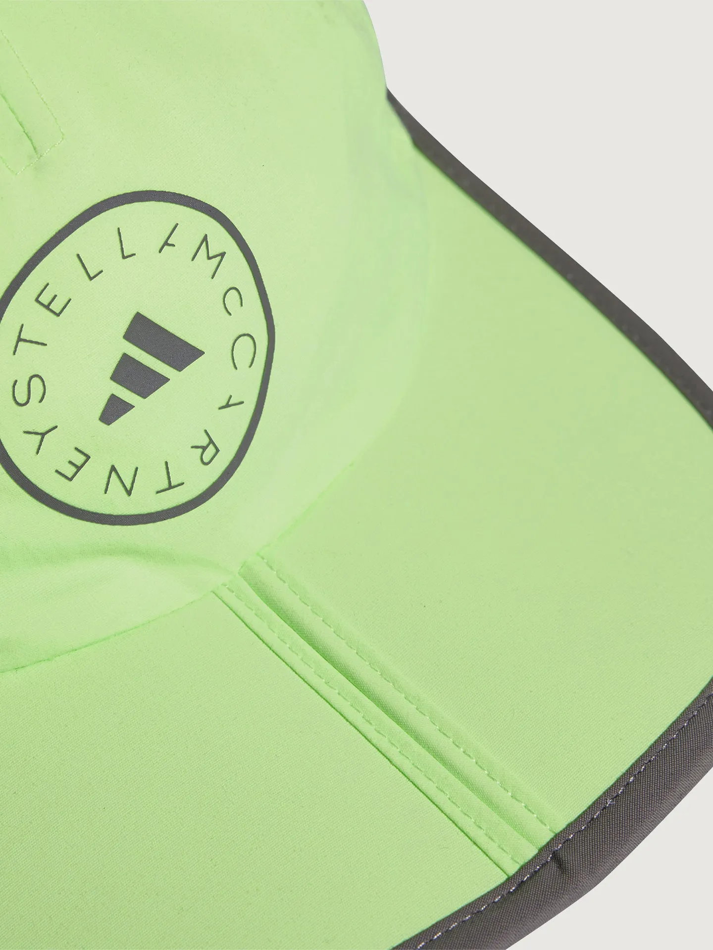 adidas by Stella McCartney Run Cap - Green Spark/Dove Grey sold by Carbon38 product image thumbnail 3