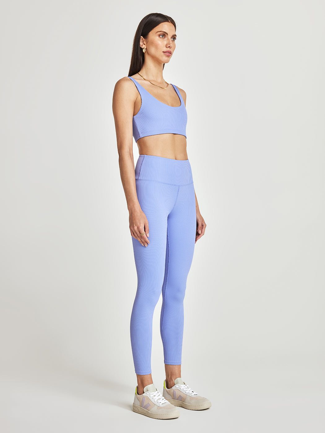 Ribbed 7/8 Legging - Digital Lavender sold by Carbon38 product image thumbnail 6