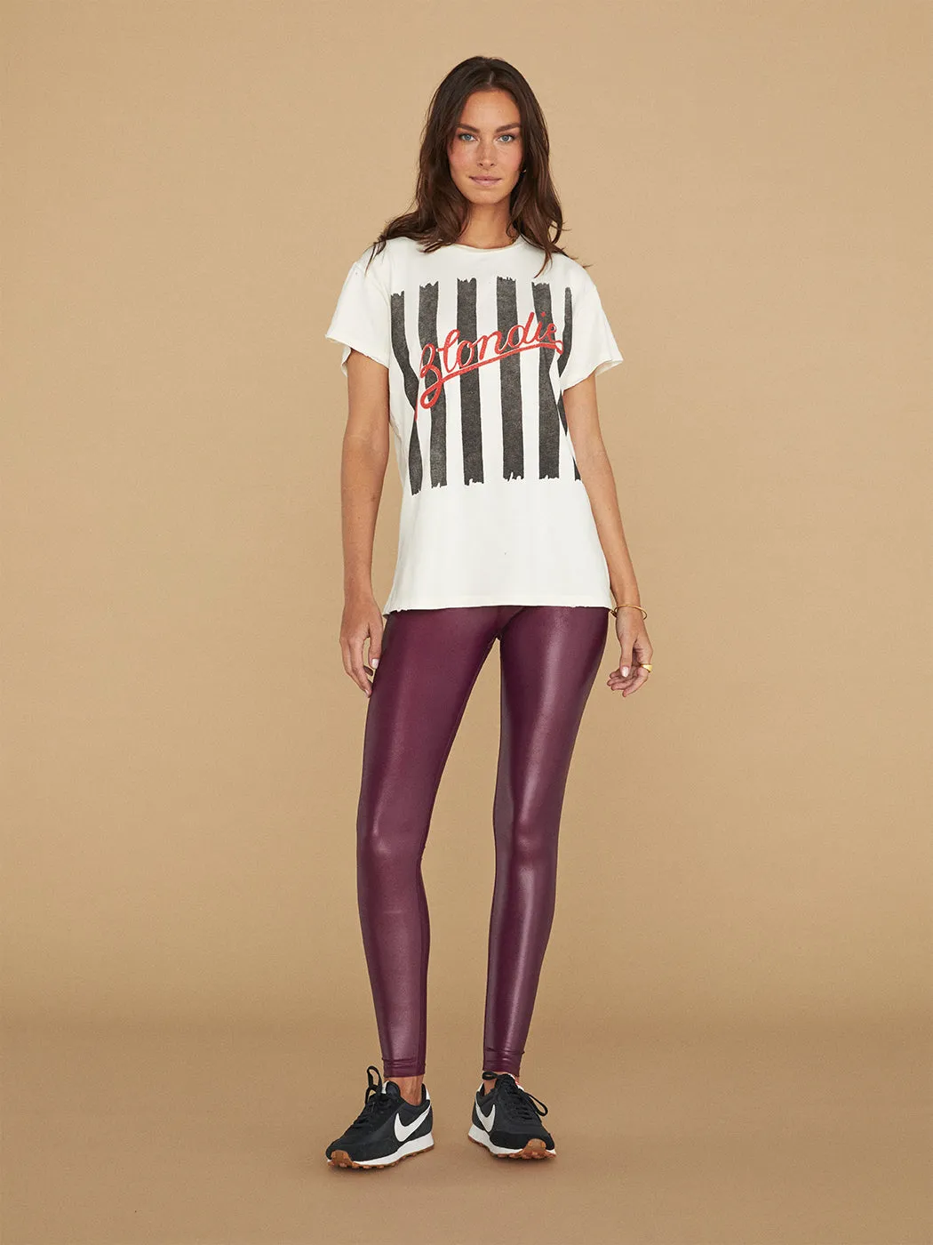 Blondie UK Tour '78 Destroyed Tee - Vintage White sold by Carbon38 product image thumbnail 4