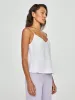 Linen Camisole - White sold by Carbon38