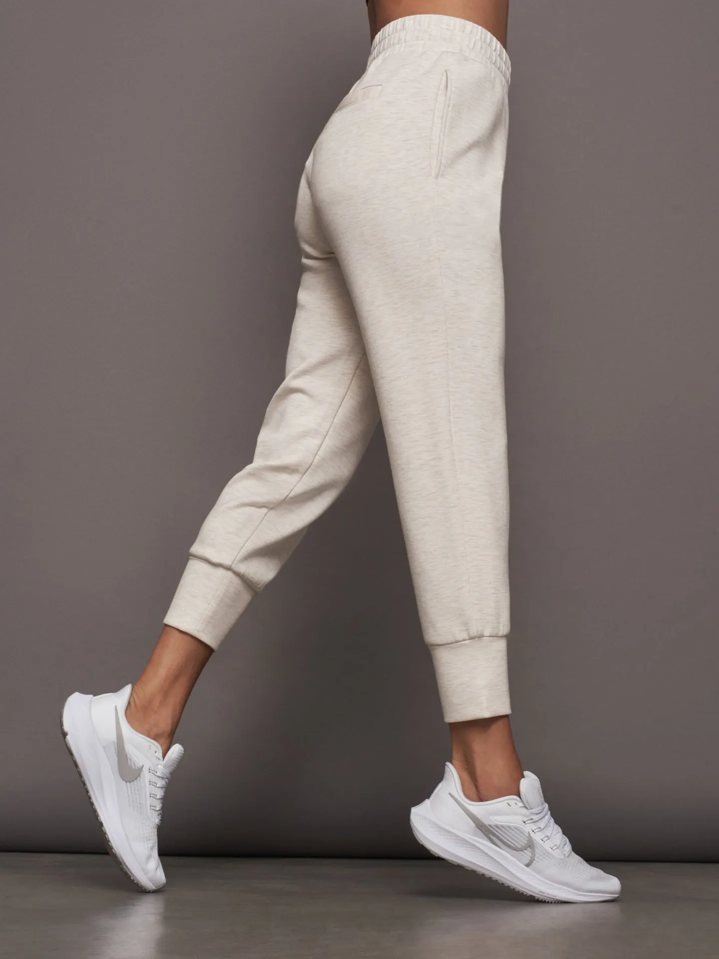 THE SLIM CUFF PANT 25" - IVORY MARL sold by Carbon38 product image thumbnail 2