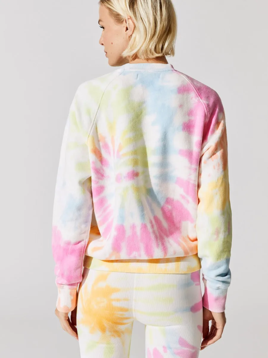 Happy Old School Terry Pullover - Sunny Days Swirl sold by Carbon38 product image thumbnail 3