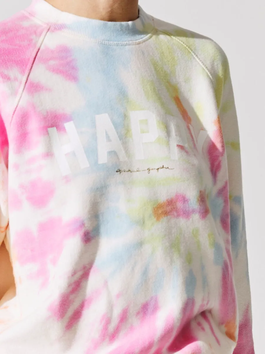 Happy Old School Terry Pullover - Sunny Days Swirl sold by Carbon38 product image thumbnail 2