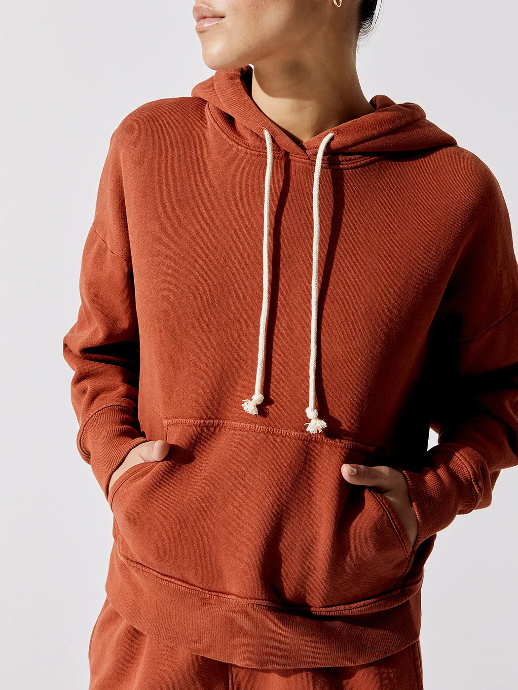 Classic Hoodie - Vintage Burnt Orange sold by Carbon38 product image thumbnail 3