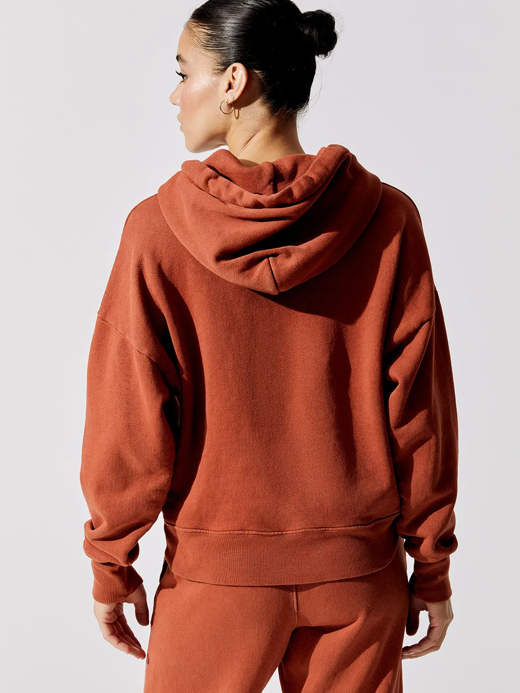 Classic Hoodie - Vintage Burnt Orange sold by Carbon38 product image thumbnail 4