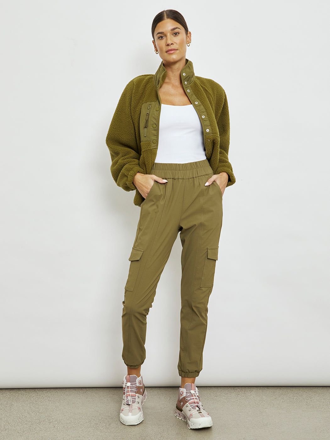 Cargo Jogger - Green sold by Carbon38