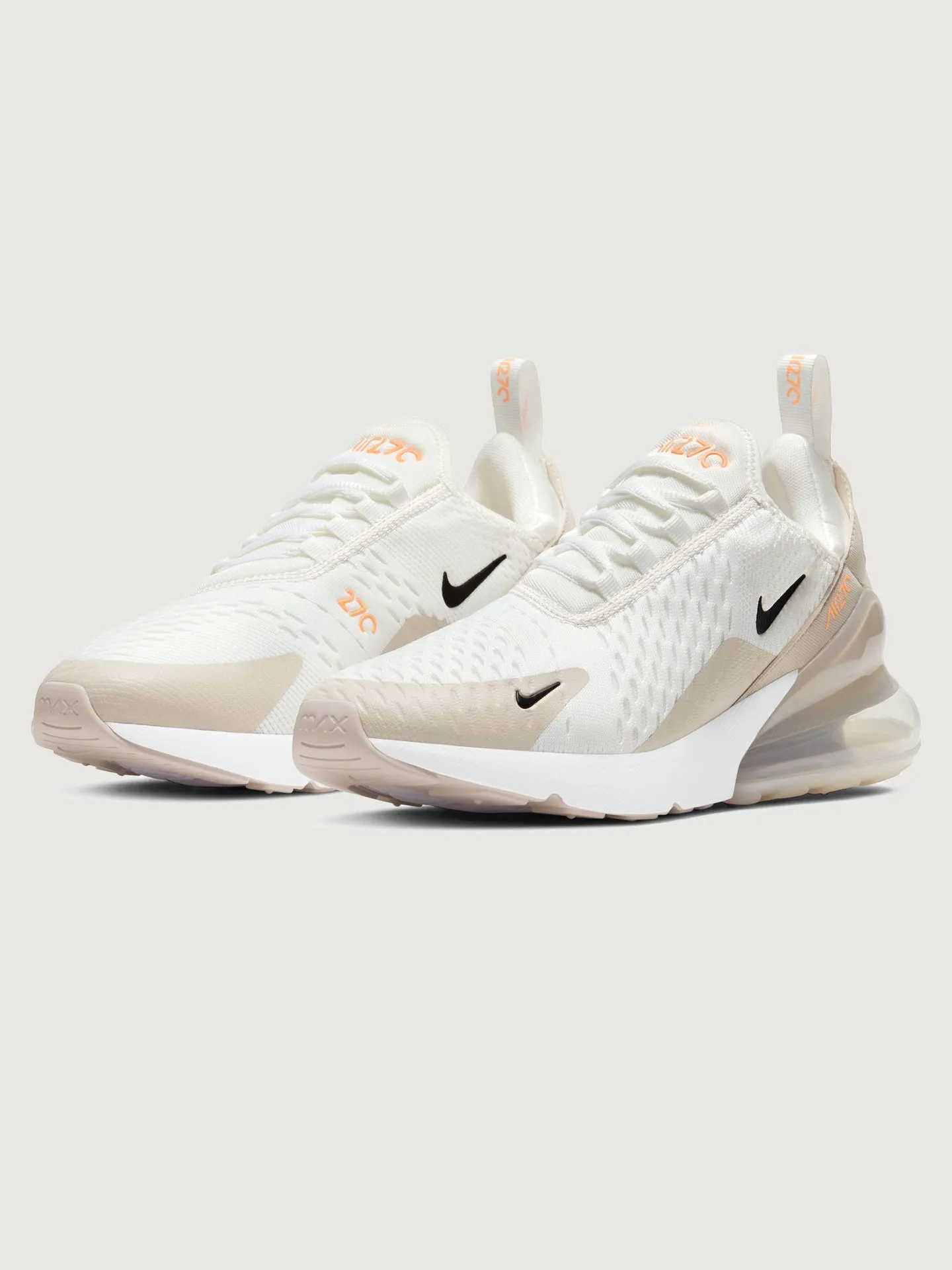 Nike Air Max 270 - Summit White/Black-Desert Sand sold by Carbon38 product image thumbnail 5