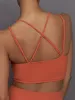 Strappy Bra in Melt - Burnt Sienna sold by Carbon38