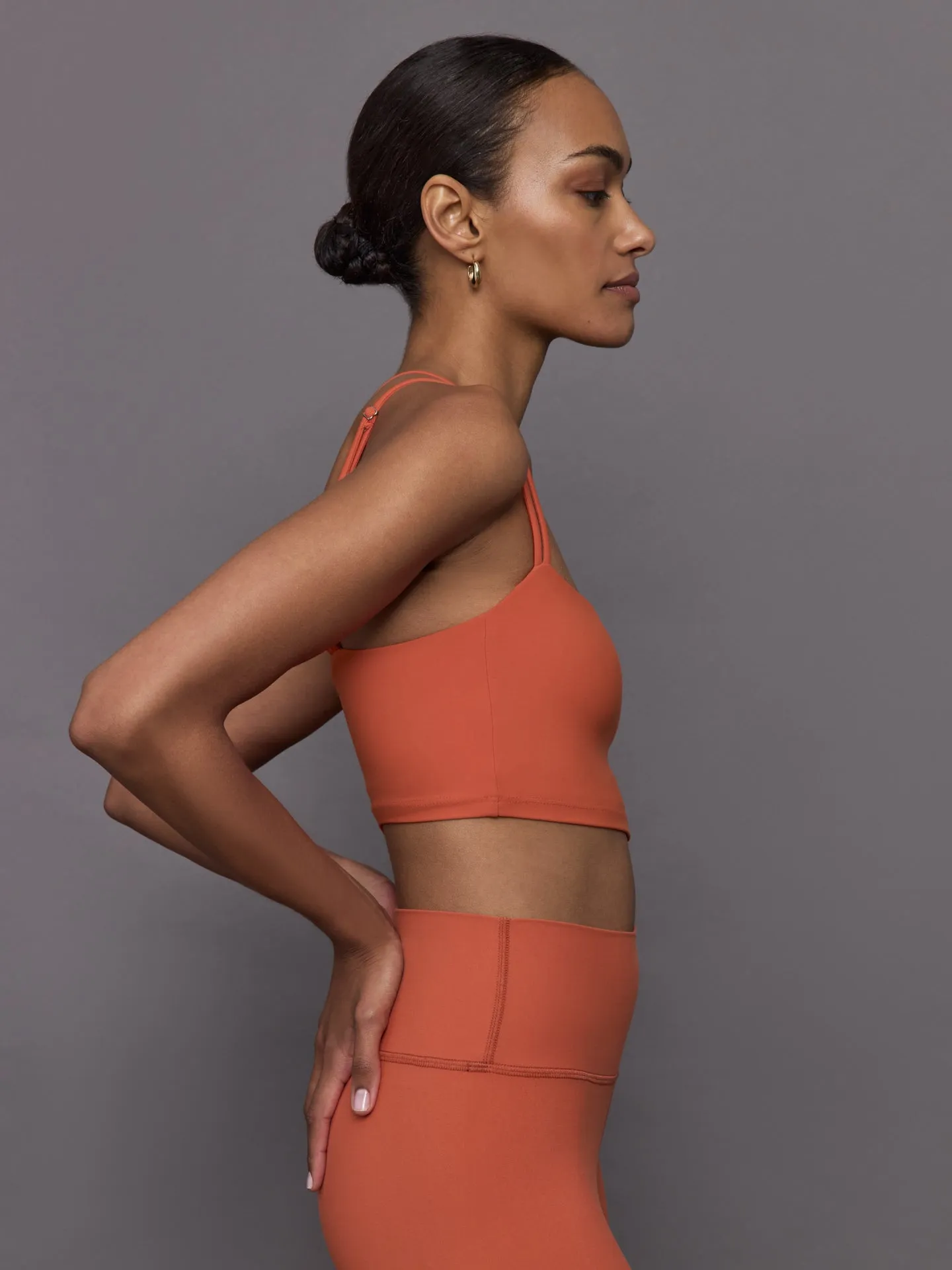 Strappy Bra in Melt - Burnt Sienna sold by Carbon38 product image thumbnail 3