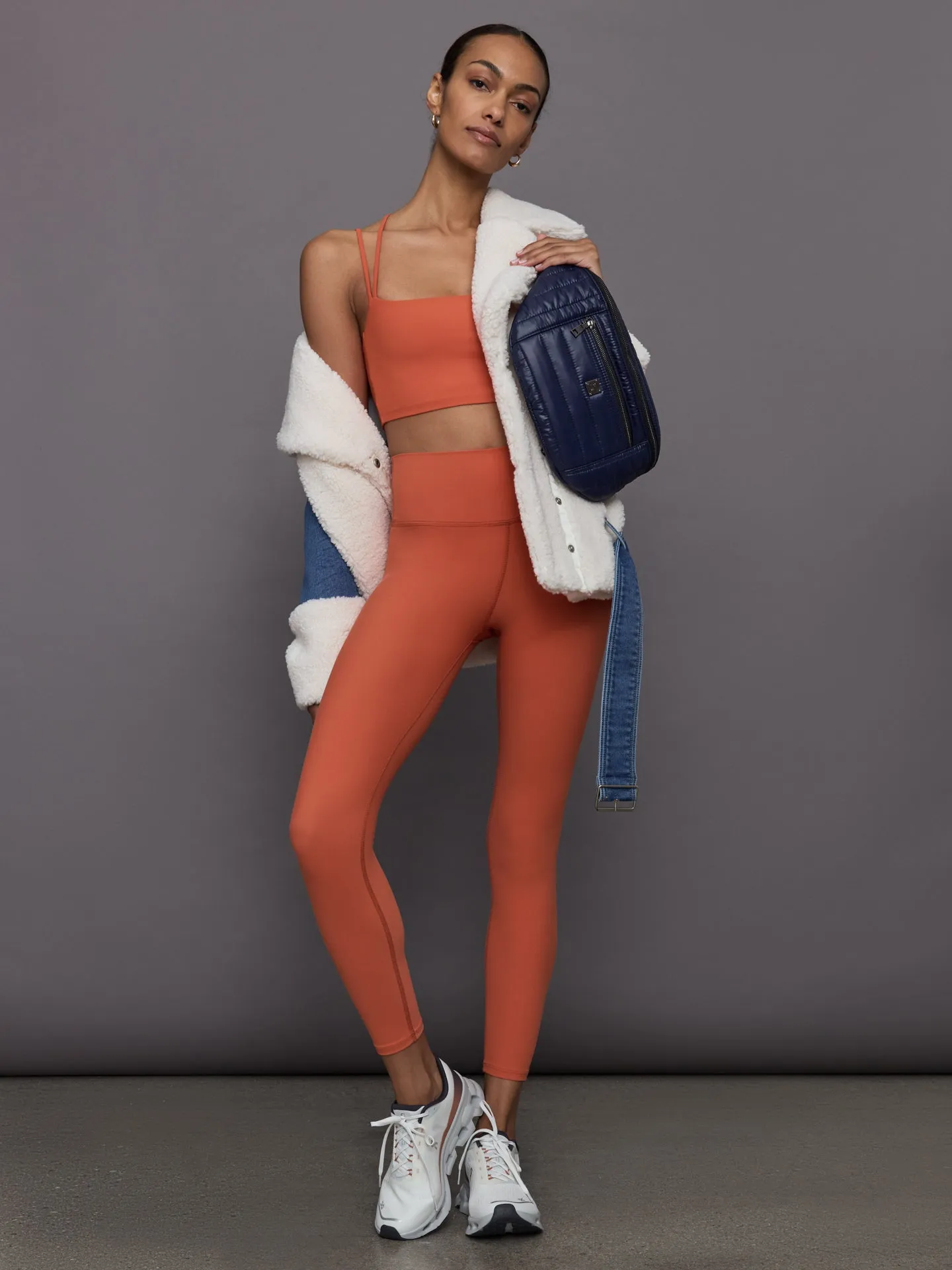 Strappy Bra in Melt - Burnt Sienna sold by Carbon38 product image thumbnail 2