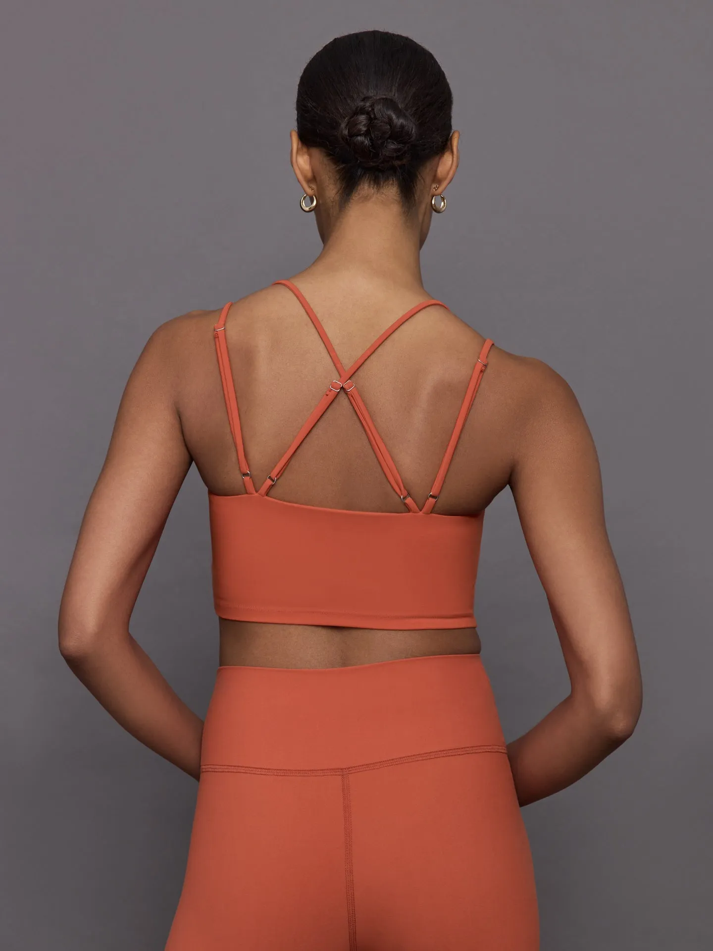 Strappy Bra in Melt - Burnt Sienna sold by Carbon38 product image thumbnail 4