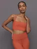 Strappy Bra in Melt - Burnt Sienna sold by Carbon38