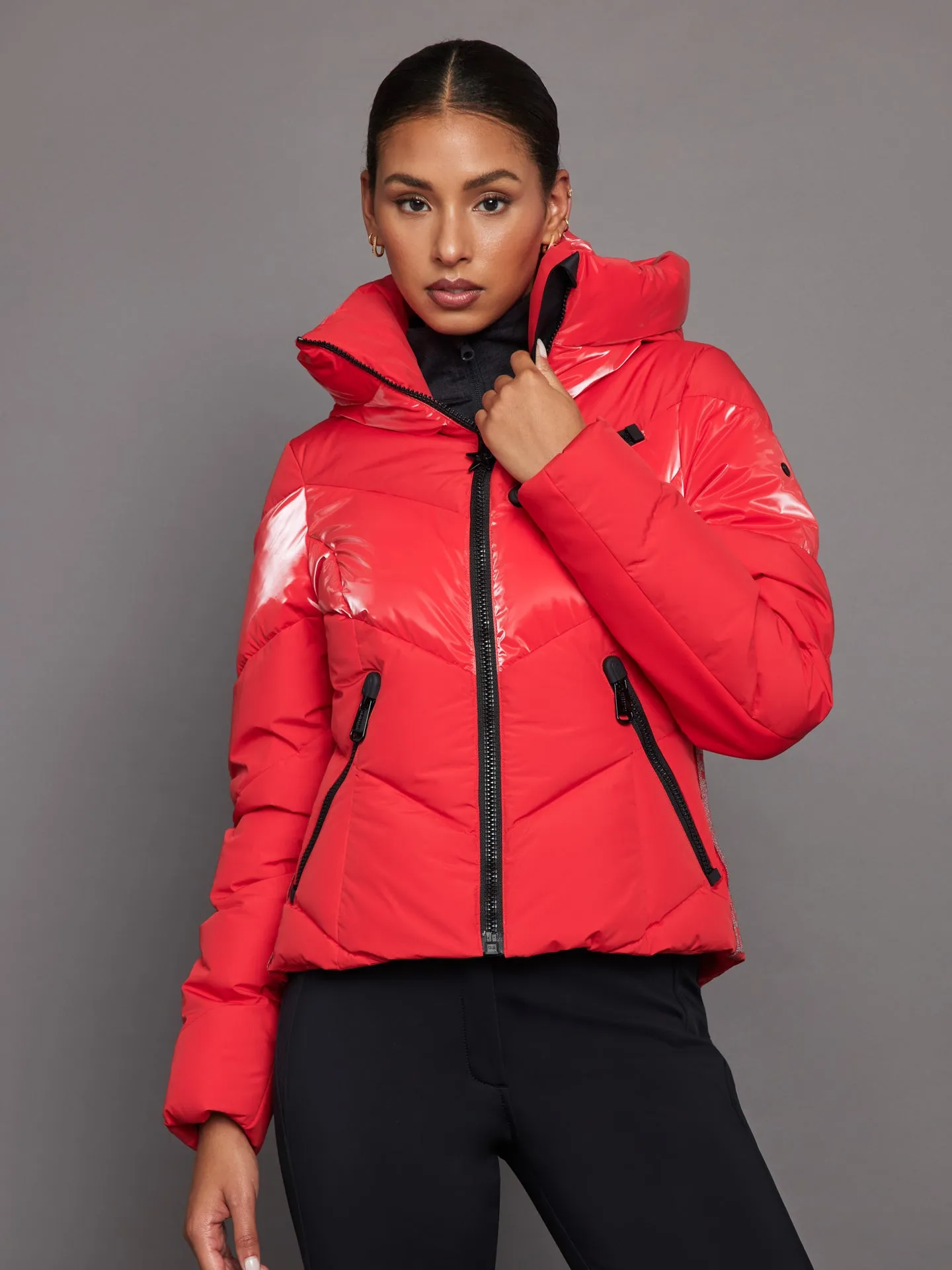 Moraine Ski Jacket - Flame sold by Carbon38